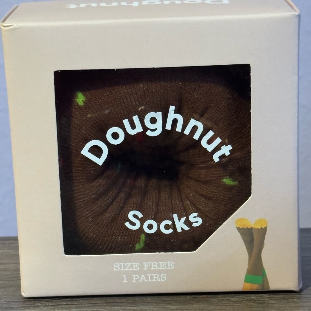 Novelty Doughnut socks